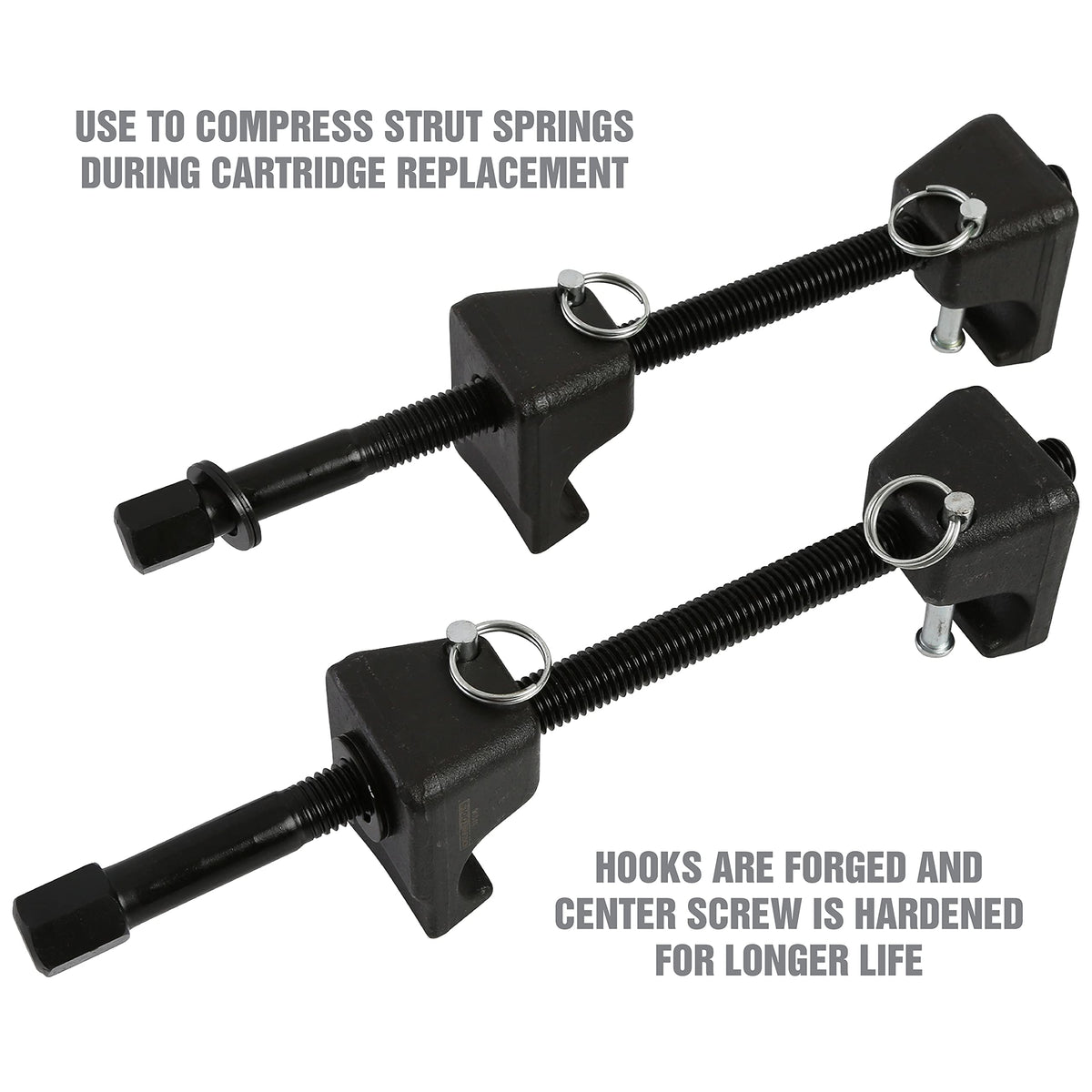 OEMTOOLS hardened center fastener detail highlighting durable construction for high-torque compression tasks
