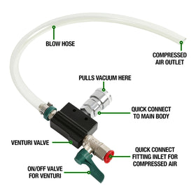 OEMTOOLS adapters and bushings arranged for fast vehicle compatibility