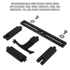 OEMTOOLS closeup of interchangeable arms highlighting durable construction and accurate fit