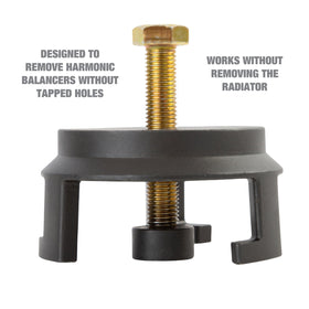 OEMTOOLS close-up of clip mechanism demonstrating radiator-free removal advantage