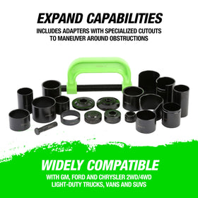 OEMTOOLS driver cup detail showing machined surface for secure ball joint seating and protection