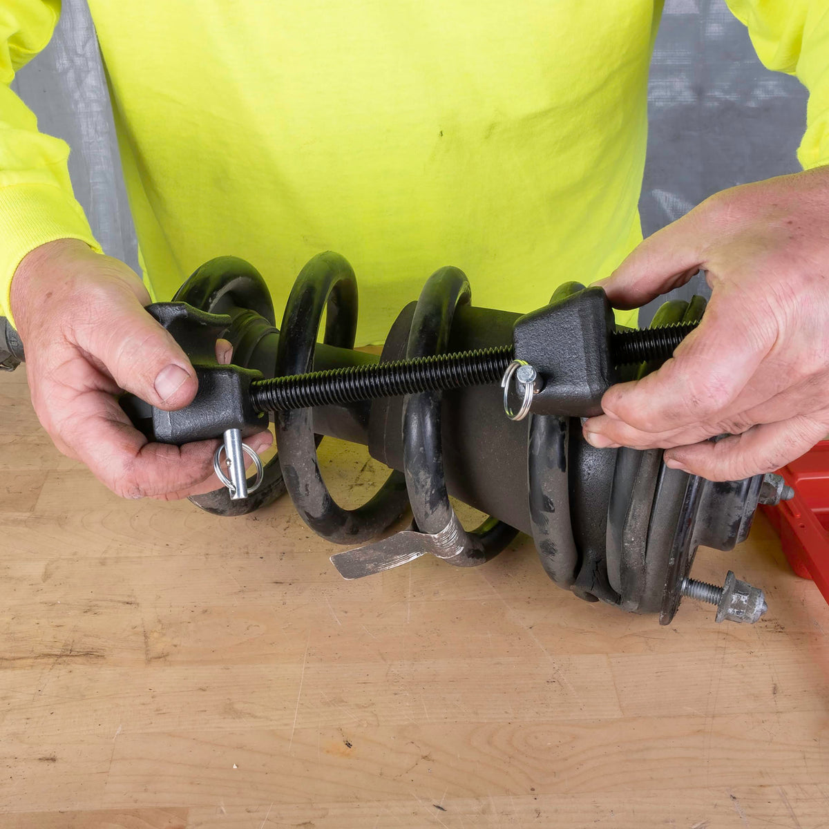 OEMTOOLS forged hook with visible branding showing rugged construction benefit