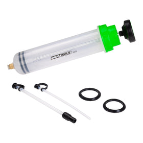 OEMTOOLS front view showing pump ready for clean fluid transfer and fast service