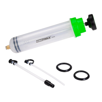 OEMTOOLS front view showing pump ready for clean fluid transfer and fast service