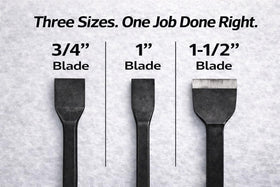 OEMTOOLS close-up of steel striking cap on handle for controlled hammer taps and durability