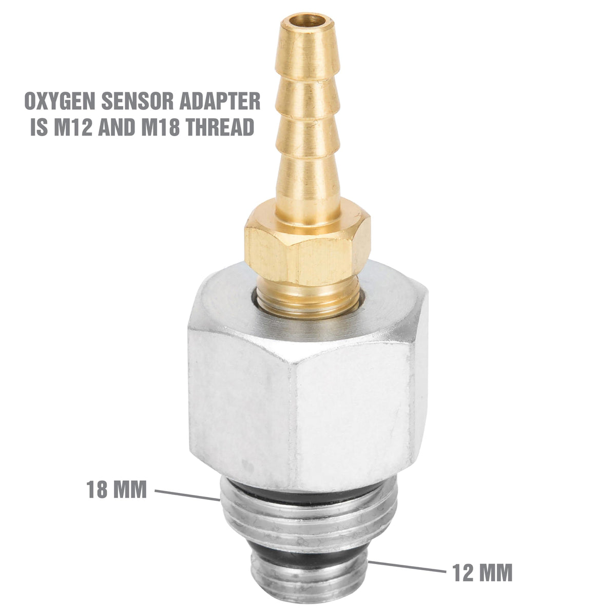 OEMTOOLS gauge connected to oxygen port while testing for quick diagnosis