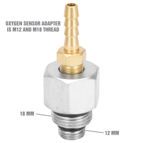 OEMTOOLS gauge connected to oxygen port while testing for quick diagnosis