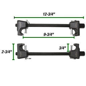 OEMTOOLS forged hook and safety latch detail for secure spring holding benefit