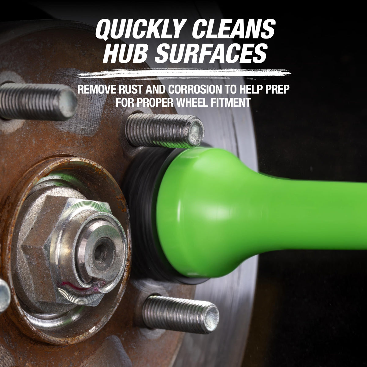 OEMTOOLS pad close-up showing abrasive texture for fast rust removal benefit