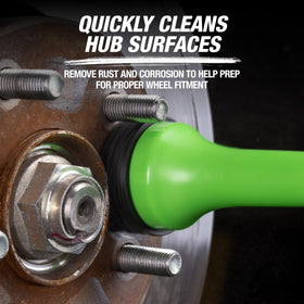 OEMTOOLS pad close-up showing abrasive texture for fast rust removal benefit