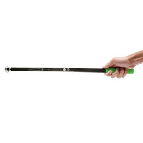 OEMTOOLS tool in use on tensioner illustrating easy access and faster belt removal benefit