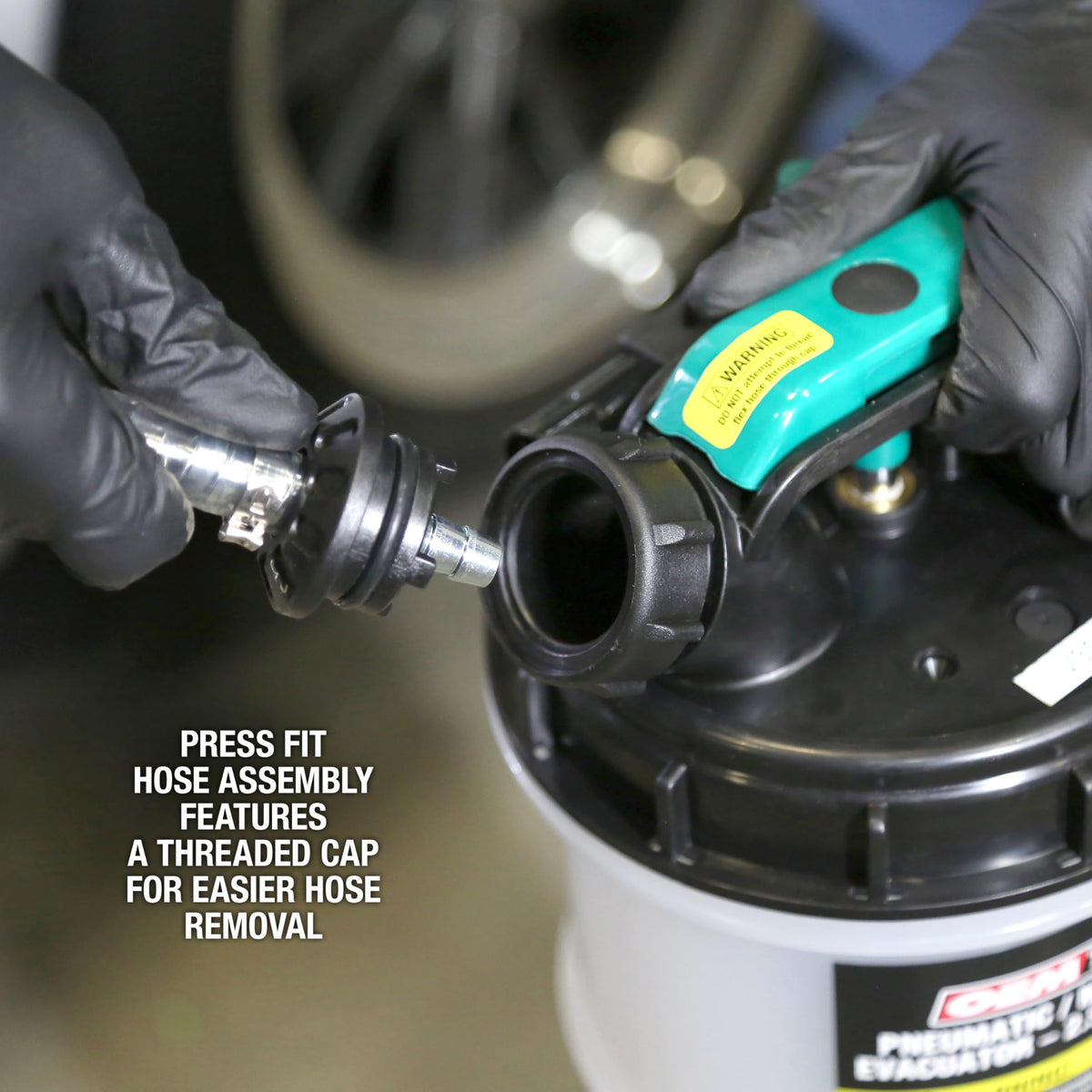 OEMTOOLS removing bilge or coolant from a boat engine for easy marine maintenance
