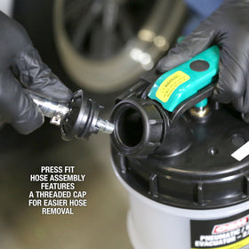OEMTOOLS product packaging and label showing included hose and fittings