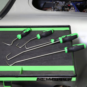 OEMTOOLS plated shaft close-up highlighting corrosion resistance advantage