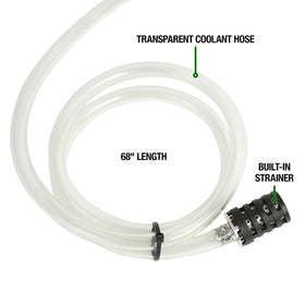 OEMTOOLS pressure gauge detail providing accurate leak-check readings