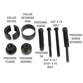 OEMTOOLS puller legs close-up highlighting solid construction for reliable use