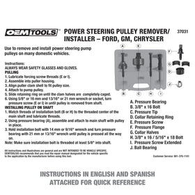OEMTOOLS kit held in hand to show compact size and portability for mobile mechanics