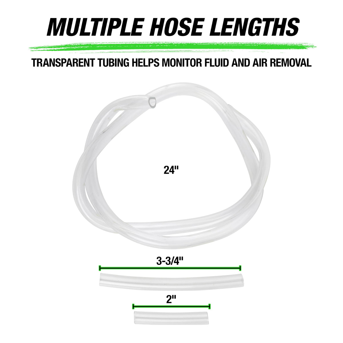 OEMTOOLS kit next to hand vacuum pump showing scale and compatibility