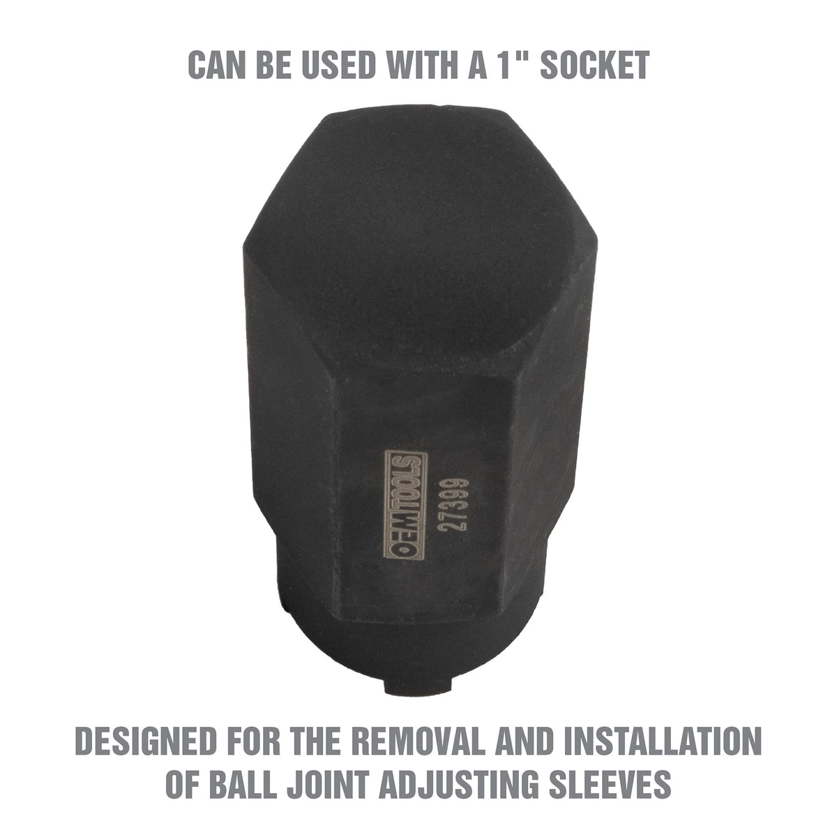 OEMTOOLS teeth close-up highlighting hardened teeth durability for heavy torque applications