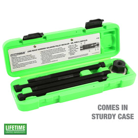 OEMTOOLS close-up of threaded rods showing thread profiles and strength for secure fit