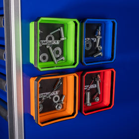 OEMTOOLS tray holding bolts and nuts to prevent lost hardware during work
