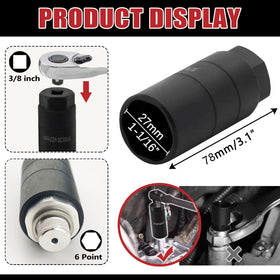 OEMUTA filter screen close-up protecting sensor port from debris for long life