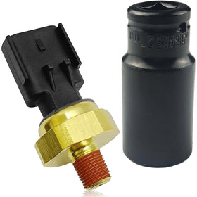 OEMUTA oil pressure sensor front view showing connector and benefit of correct fit