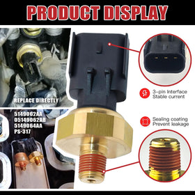 OEMUTA oil pressure sensor socket detail demonstrating tool fit and easy installation