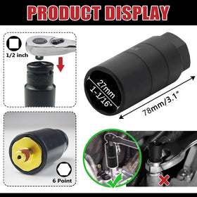 OEMUTA sensor thread closeup showing corrosion-resistant finish and reliable seal