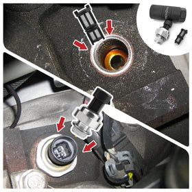 OEMUTA sensor wiring connector detail ensuring correct plug fit and stable signal