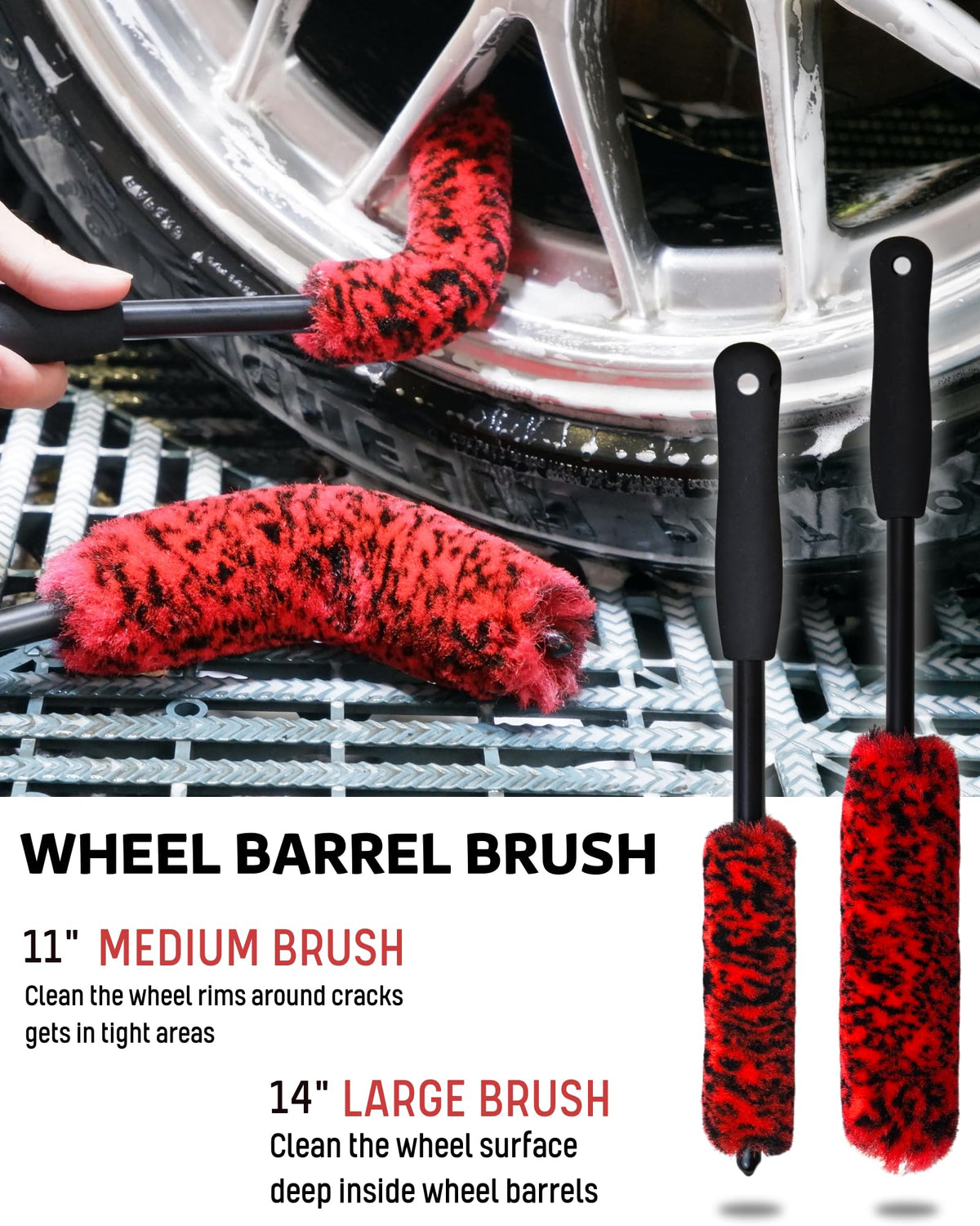 oesee closeup of synthetic wool fibers holding cleaning solution for efficient lift