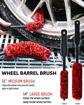 oesee closeup of synthetic wool fibers holding cleaning solution for efficient lift
