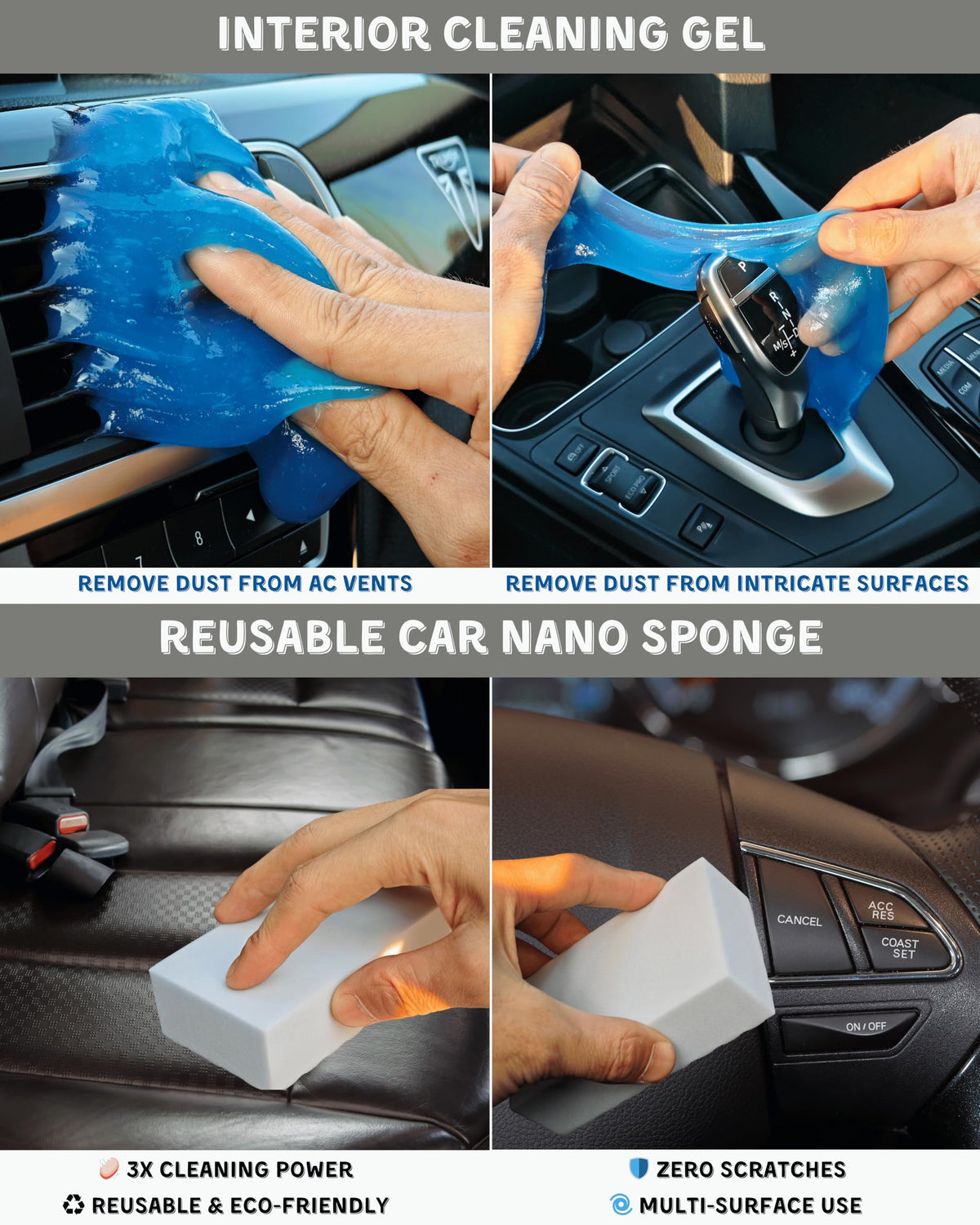 oesee detailing brushes set arranged to show five non-shedding sizes for seams and vents