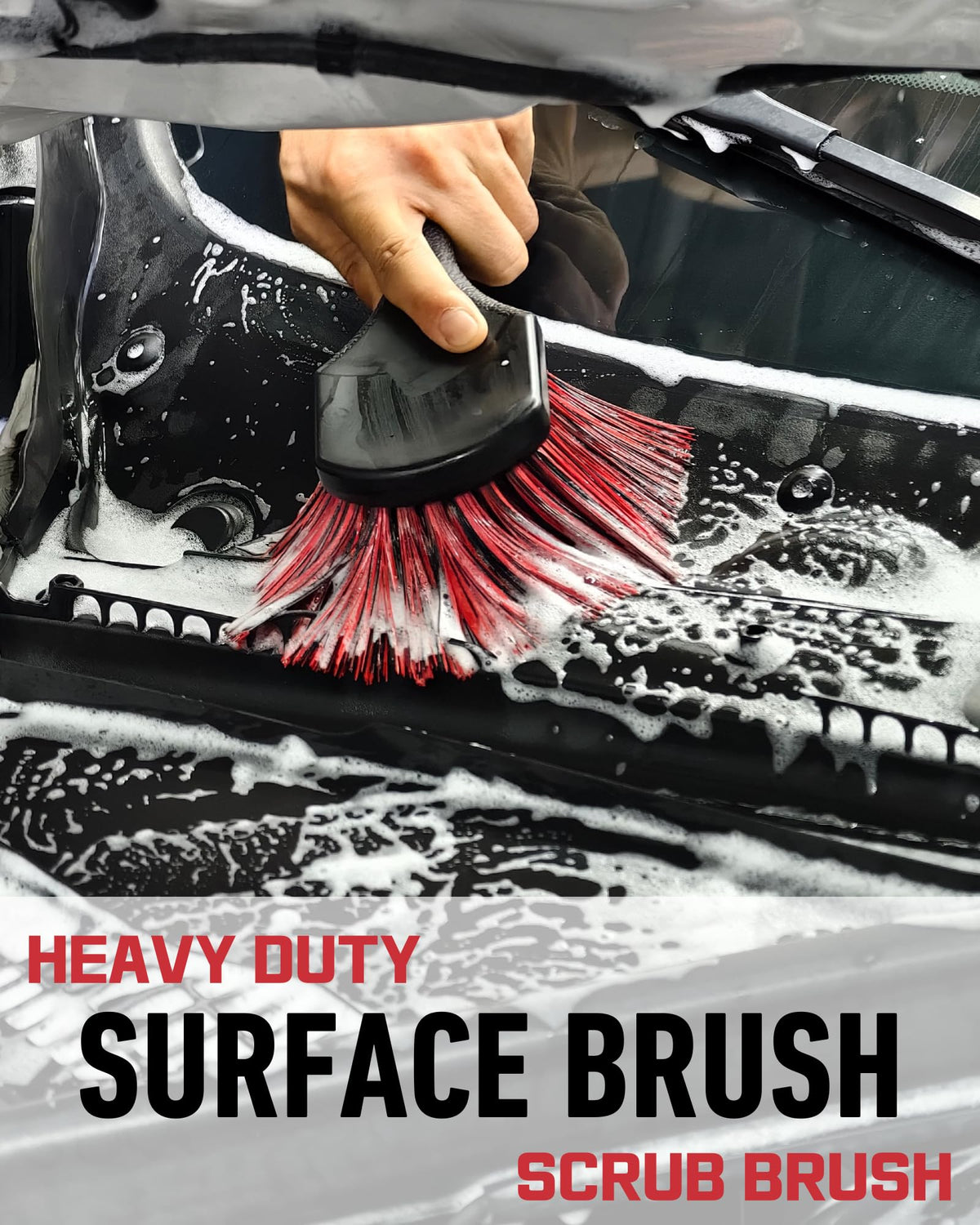 oesee Hex-Logic applicators and plush mitt showing controlled application and clean hands