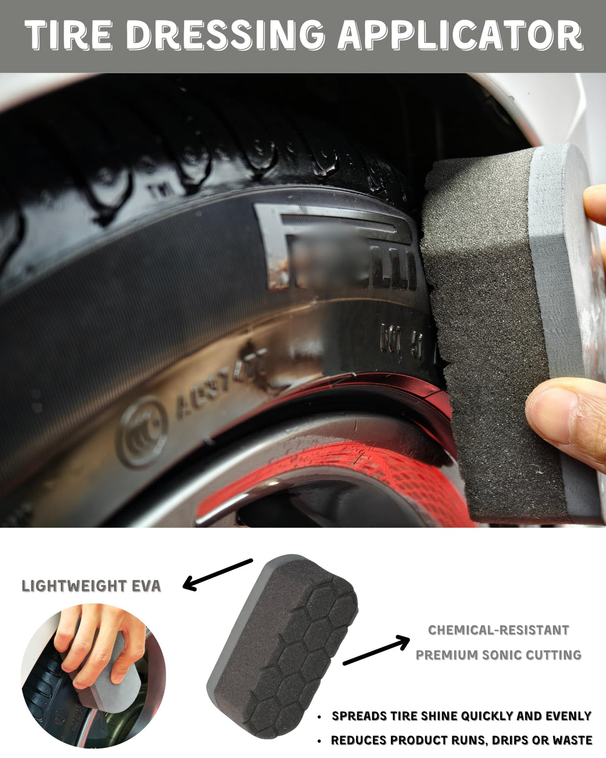 oesee horsehair brush gently cleans polished rim surfaces safely