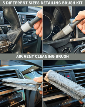 oesee lifestyle image of car interior being cleaned showing efficient results and tidy surfaces