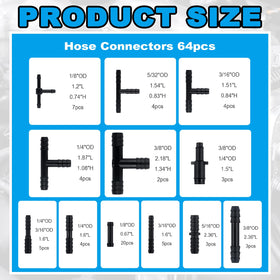 OFBAND assorted connectors laid out to show variety and simplify part selection