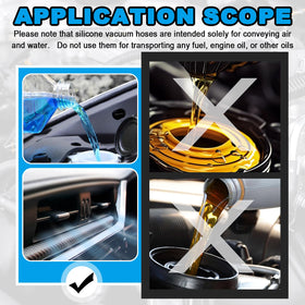 OFBAND hose bent sharply to show flexibility and kink resistance under stress