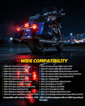 OFFROAD GAMERS lifestyle image of rider with upgraded X-style tail light improving road presence