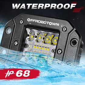OFFROADTOWN EVA template and mounting hardware included for easy installation