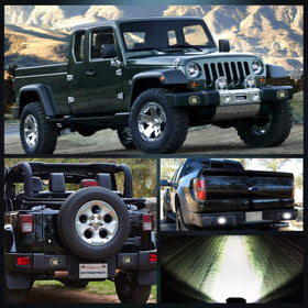 OFFROADTOWN packaging and accessories laid out to show what’s included