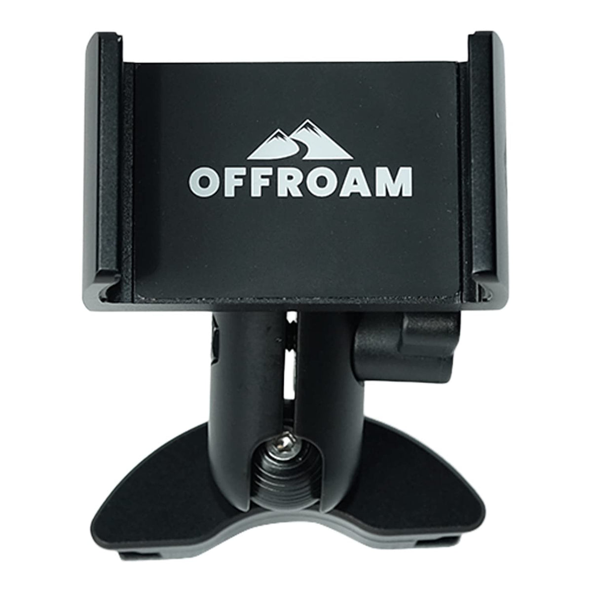 Offroam demonstrating 360-degree swivel allowing customized viewing angles