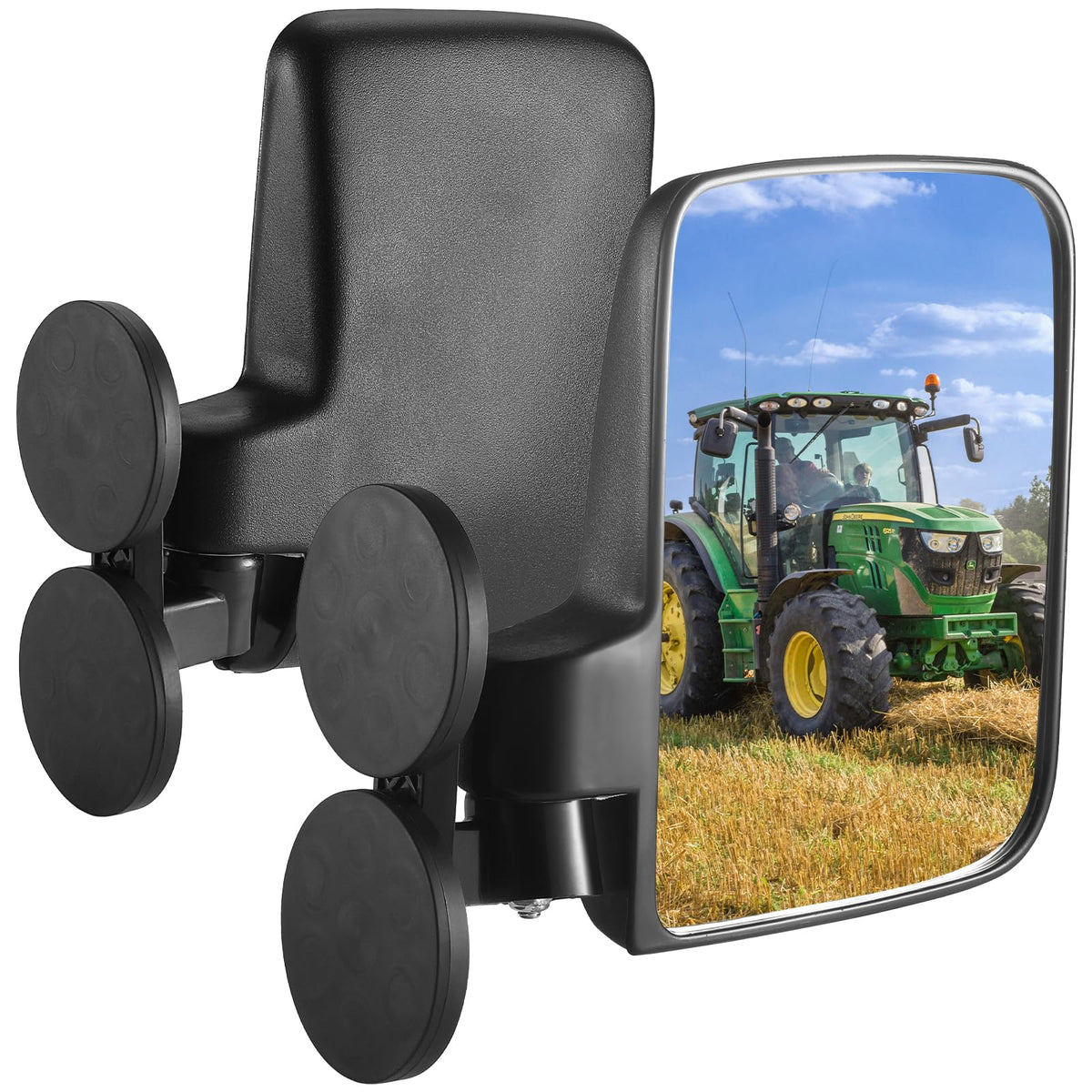 OFIG front mirror assembly showing housing and glass for improved rear visibility