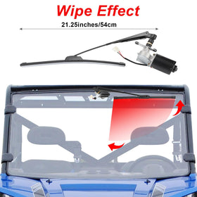 OFIG wiper arm with installation hardware showing included fasteners