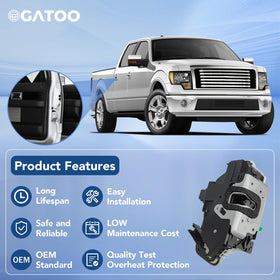 OGATOO actuator installed in vehicle door demonstrating restored locking action