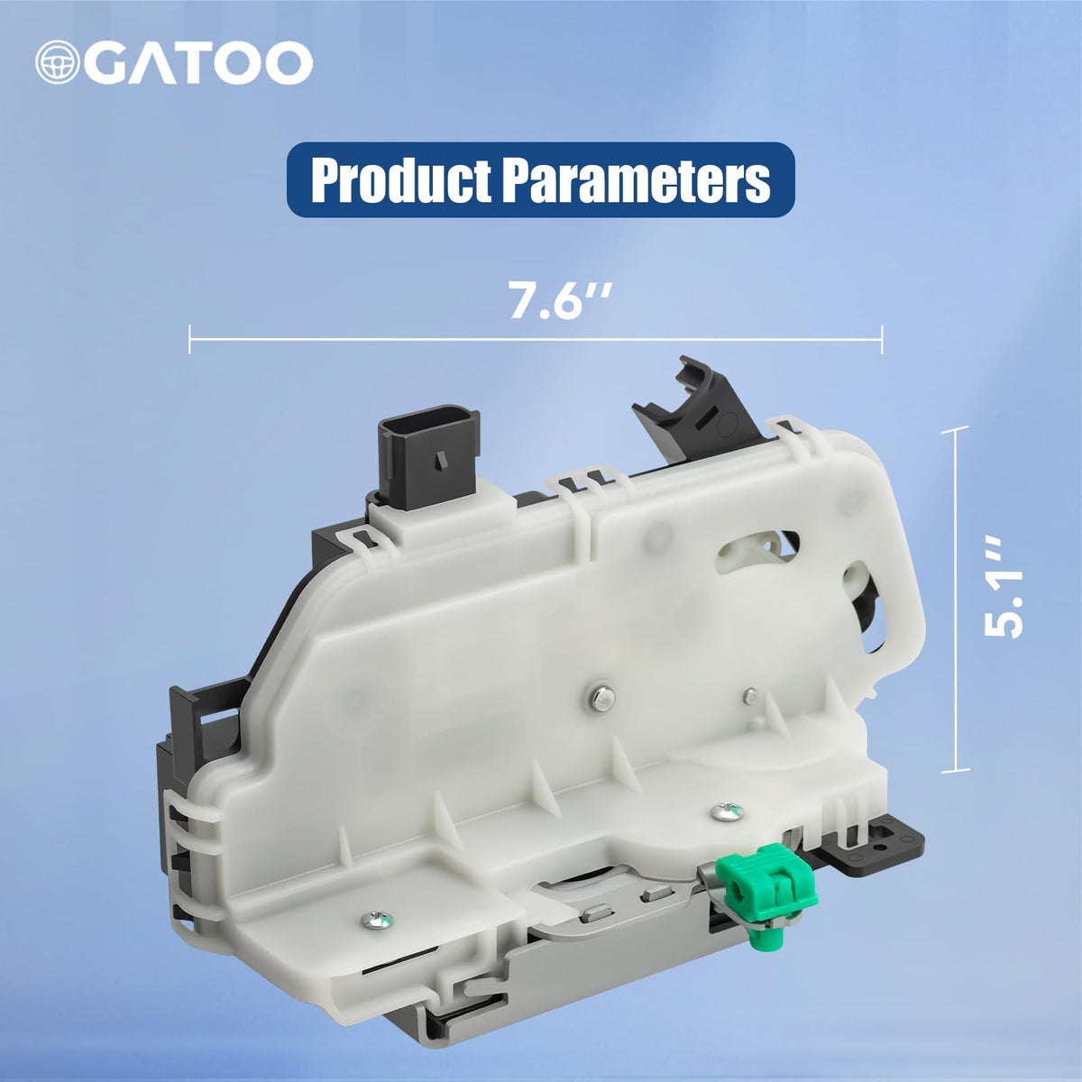 OGATOO actuator label with OEM numbers for correct part identification