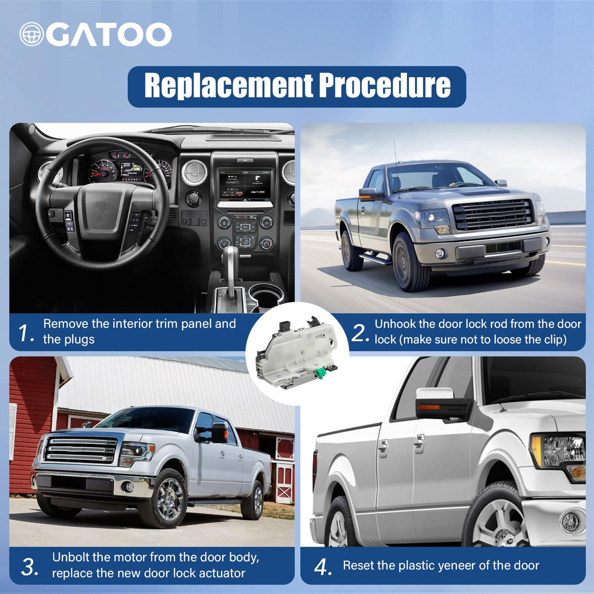 OGATOO actuator in service-bay lifestyle scene indicating professional installation