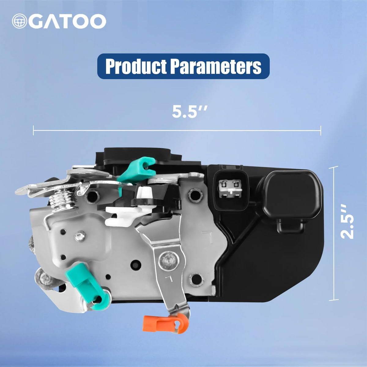 OGATOO actuator metal finish close-up highlighting durable construction