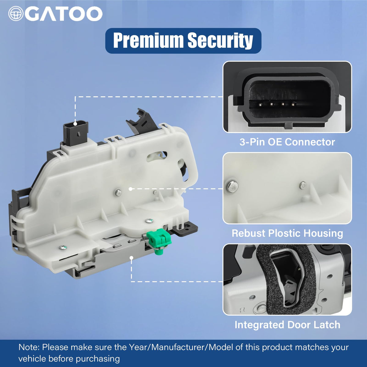 OGATOO actuator next to ruler showing scale for accurate fit confirmation