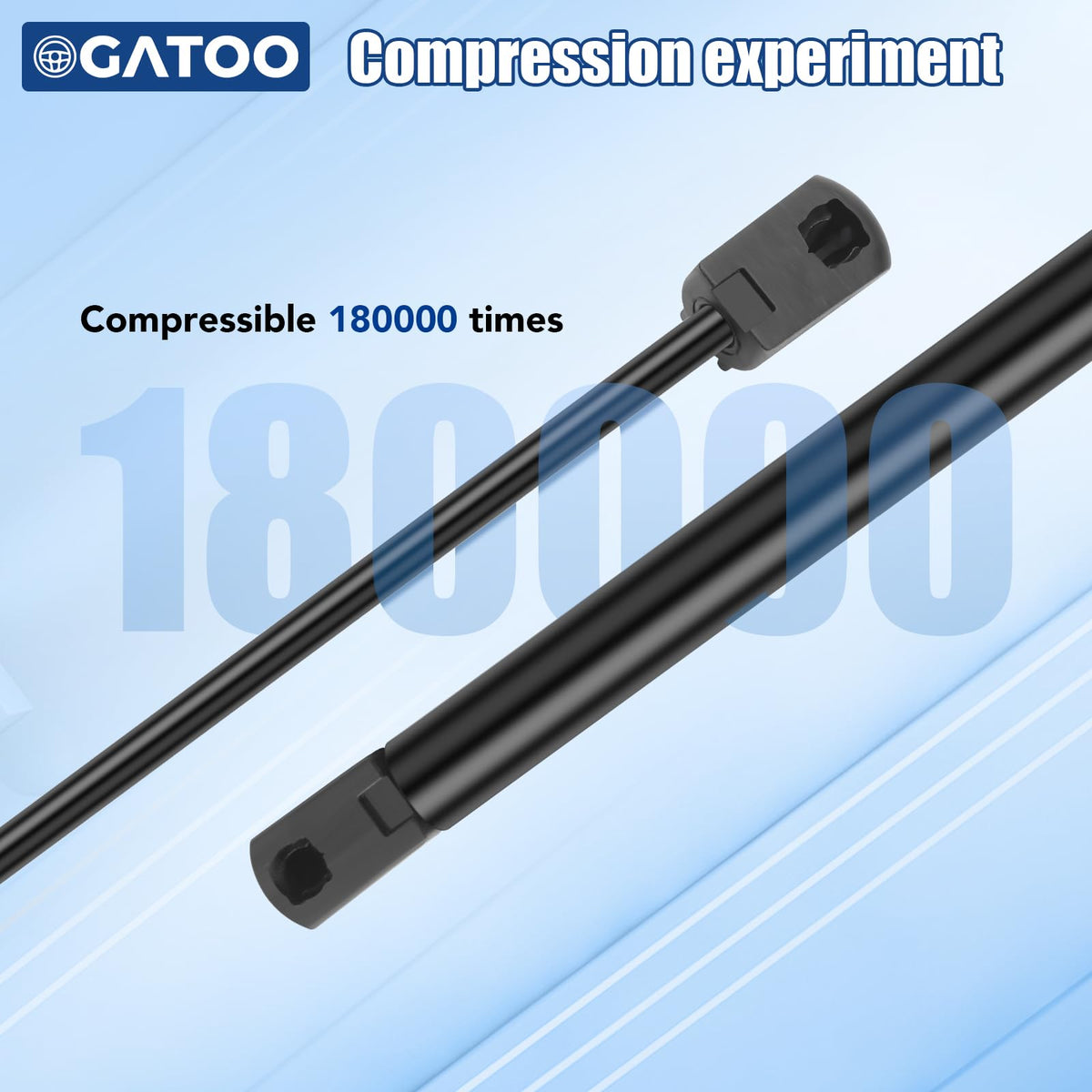 OGATOO ball-stud end attachment close-up showing easy clip-on install